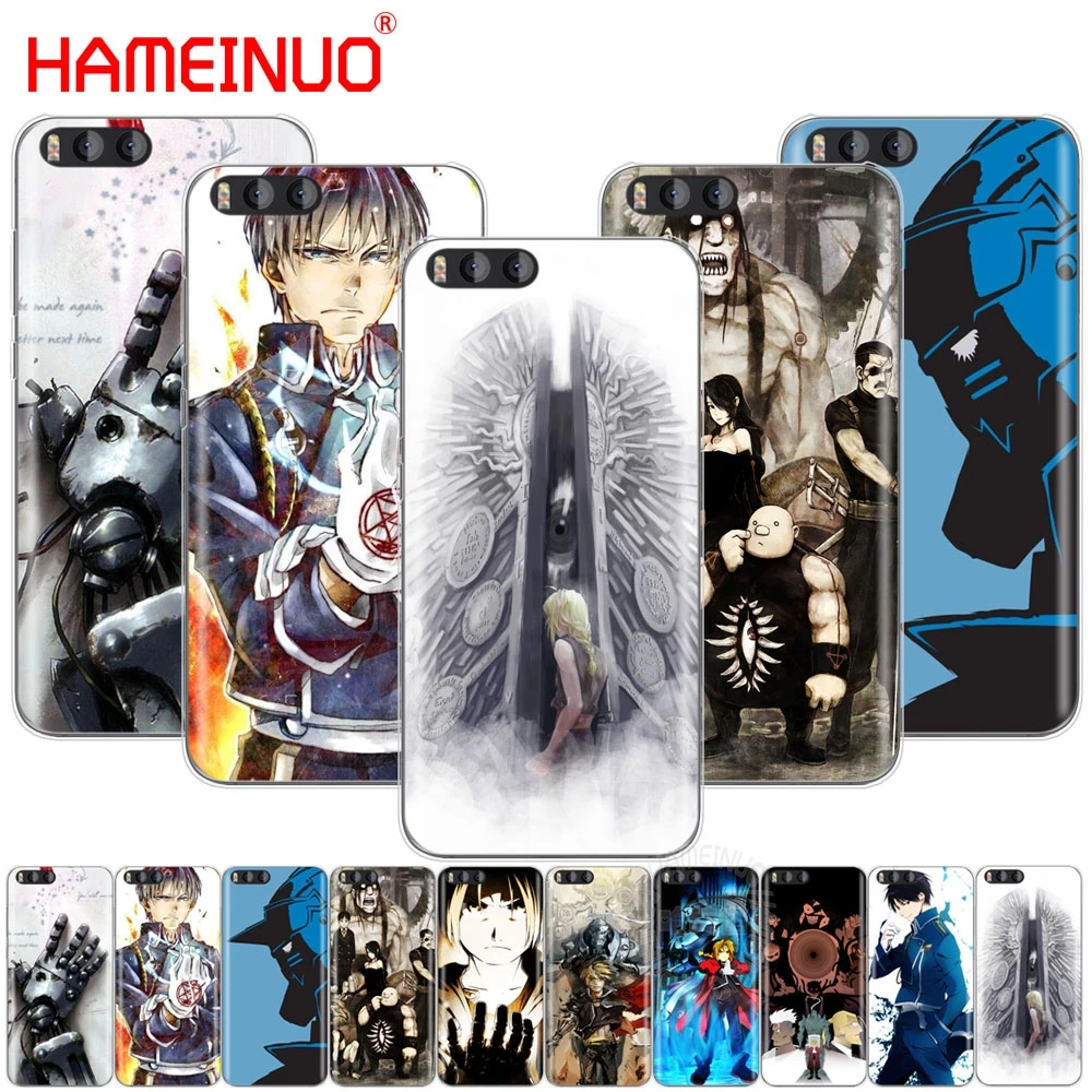 

HAMEINUO FullMetal Alchemist Anime Cover Case for Xiaomi Mi 3 4 5 5S 5C 5X 6 Mi3 Mi4 4I 4C Mi5 MI6 NOTE MAX 2 mix plus