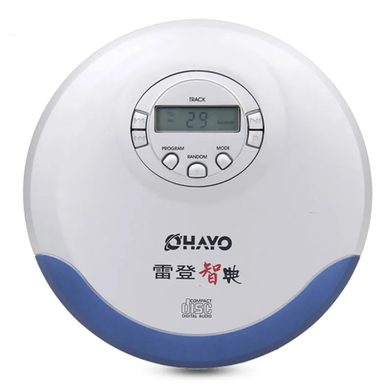 Высококачественный портативный CD плейер Волкман плеер R/power Мощность ed от батареи