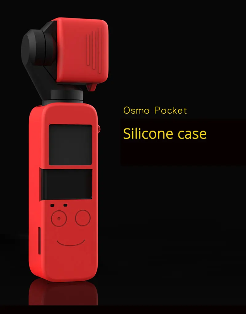 DJI OSMO карман из силиконового геля, защитный чехол пыленепроницаемый протектор противоскользящая оболочка с корпусом крышка объектива для DJI OSMO POCKE