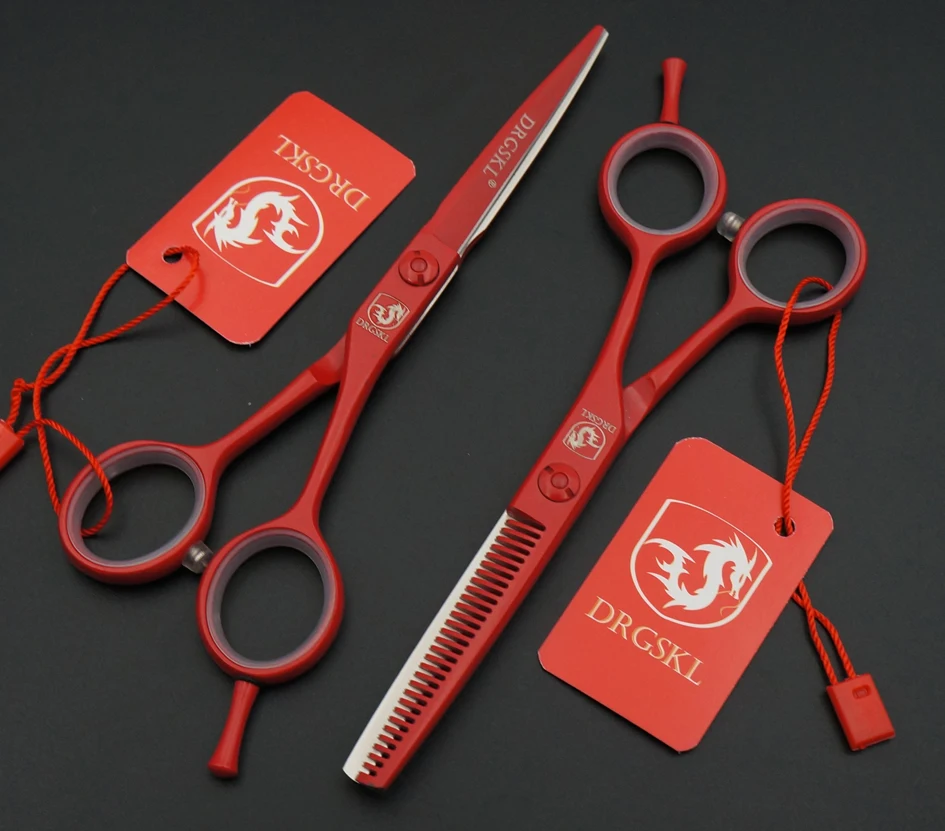 DRGSKL Новые горячие ножницы для стрижки волос высокое качество 5,5 дюймов Профессиональные парикмахерские портативные Парикмахерские ножницы филировочные ножницы