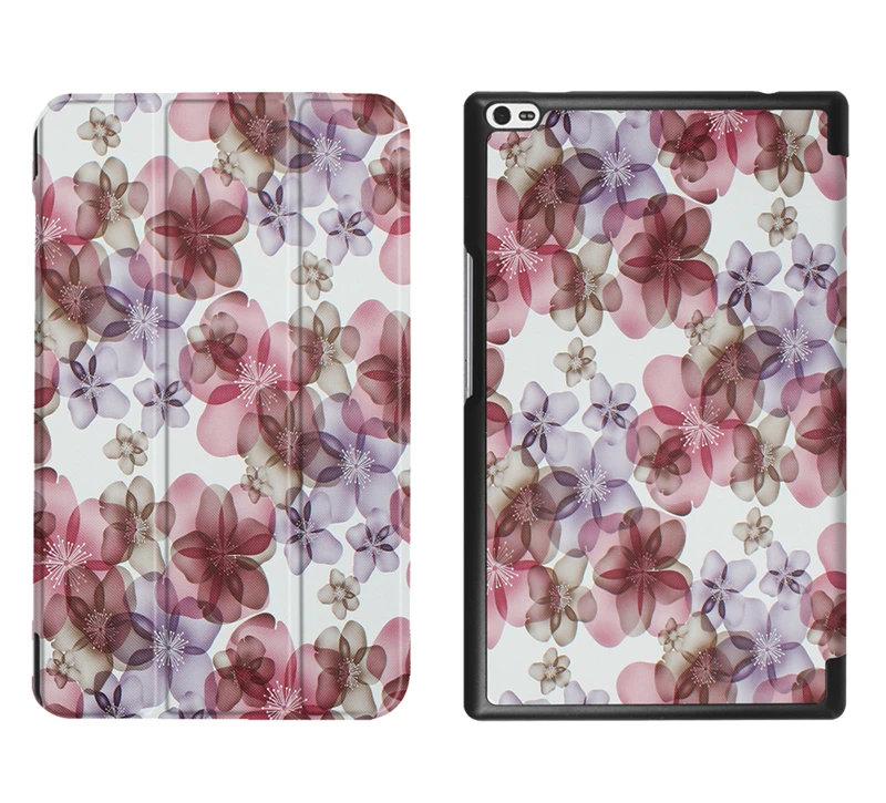 GUKEEDIANZI Чистый Цвет PU чехол только для lenovo Tab 4 TAB4 8 дюймов TB-8504F TOUCHBeauty TB-8504 TB-8504N TB-8504X Складная стоячая таблетница