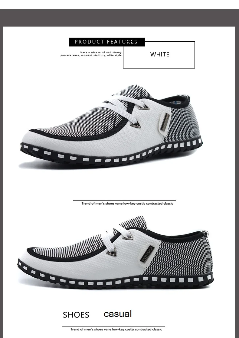 Men Casual Loafers  Driving Shoes Men Flats Slip On Flat Shoes Zapatillas Hombre SIZE 38-47