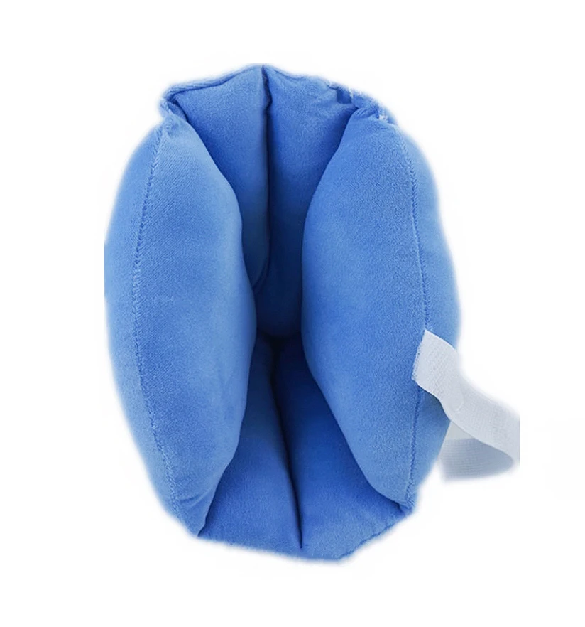 Комфорт протектор для пятки эффективное давление боль и язва на пятке облегчение мягкая пятка подушка для ног синий каблук дышащая хлопковая подушка