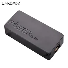 LANDFOX Dual USB 18650 Внешний аккумулятор зарядное устройство DIY коробка зарядное устройство для мобильного телефона чехол 5600 мАч Прямая поставка