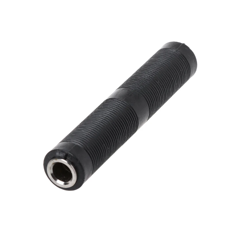 

6.35mm Stereo Plug Adaptor Audio Coupler Cable Joiner Female To Female Adapter