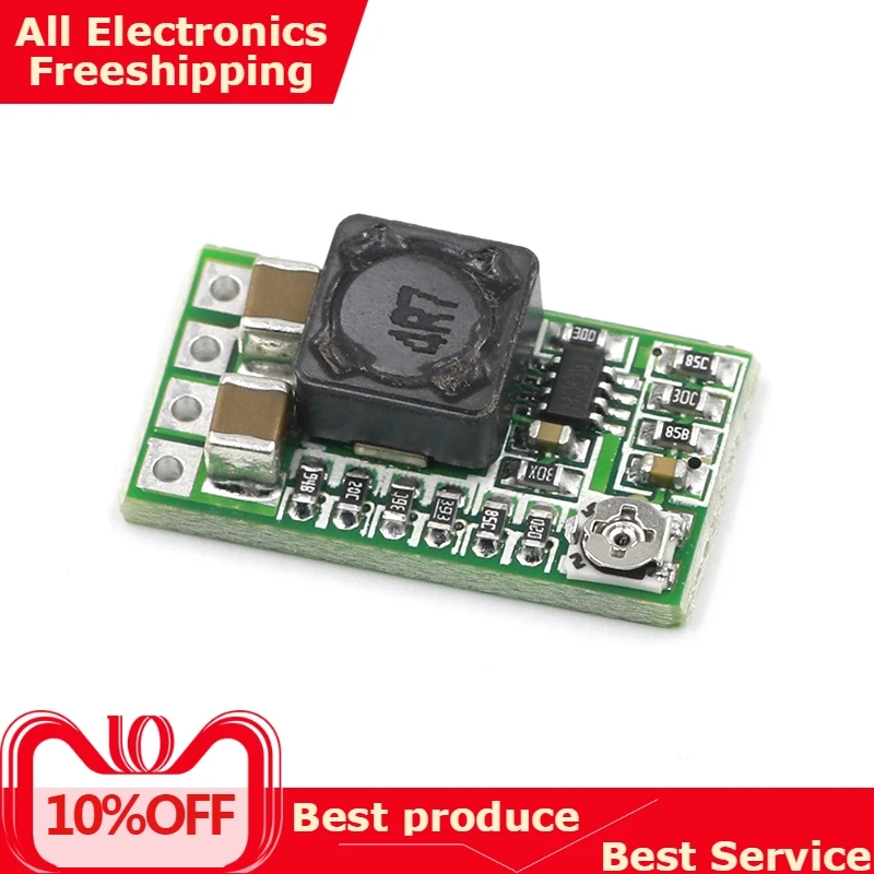 

Ultra-Small Size DC-DC Step Down Power Supply Module 3A Buck Converter Adjustable 1.8V 2.5V 3.3V 5V 9V 12V