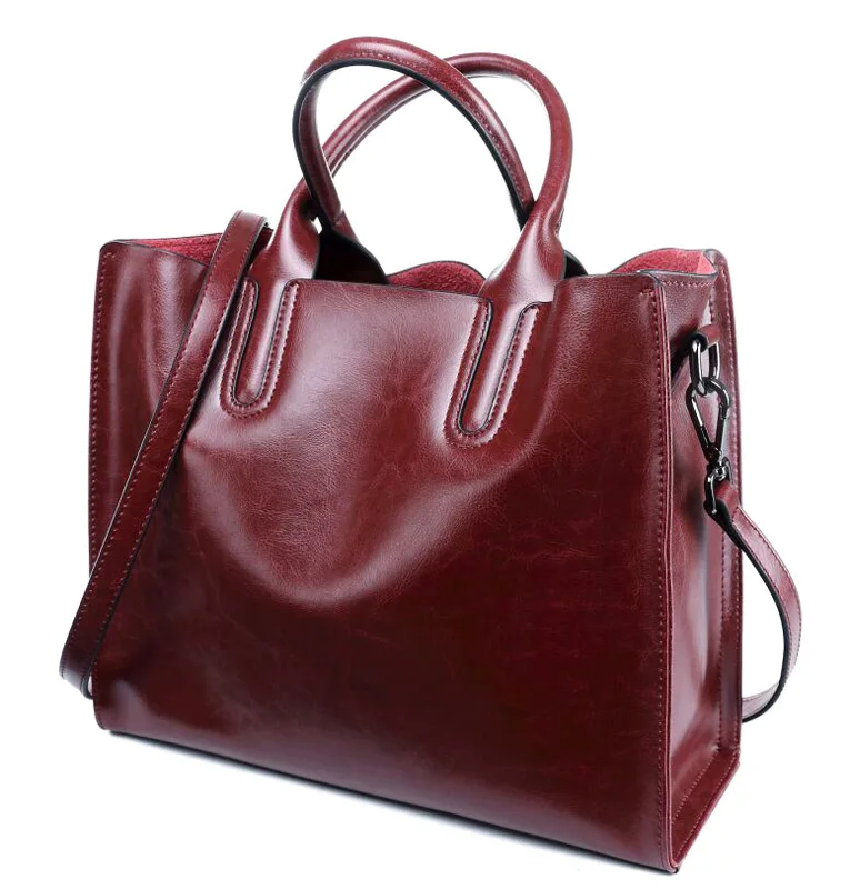 Женские кожаные сумки, женские сумки через плечо, большая сумка-мессенджер, женская сумка для отдыха из натуральной кожи, женская сумка-тоут, модная сумка-мессенджер