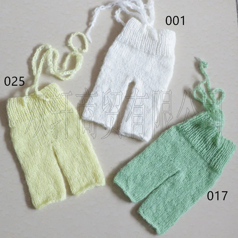 

newborn photography Manual knitting pants Newborn mohair pants baby photography props