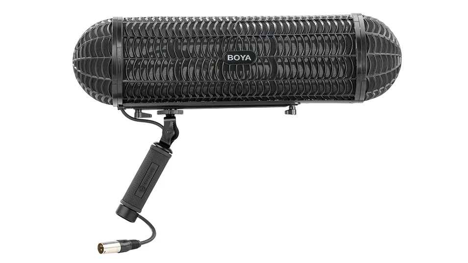 Boya BY-WS1000 микрофоны Blimp лобовое стекло подвеска система для микрофон-пушка для Canon Nikon sony DSLR видеокамера рекордер