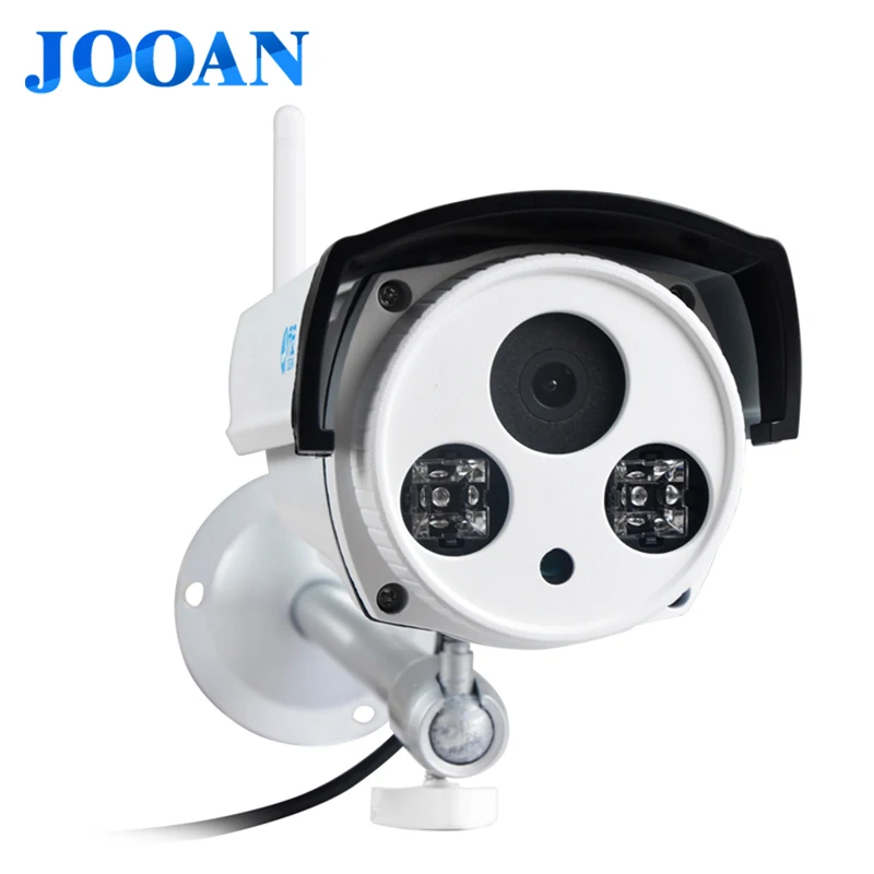 JOOAN Wireless IP Camera 1-Megapixel Audio Recording 720P Wireless Security Outdoor Bullet Night Vision 65-100ft