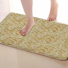 Волнистый Стиль Коврик для ванной комнаты, смешной Противоскользящий коврик для ванной, занавески для душа s аксессуары, соответствующие вашей душевой занавеске