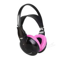 Dual Channel IR Cordless Headsets Infrared Stereo Wireless Headphones Headband Earphones For Car Roof DVD Or Headrest DVD Player