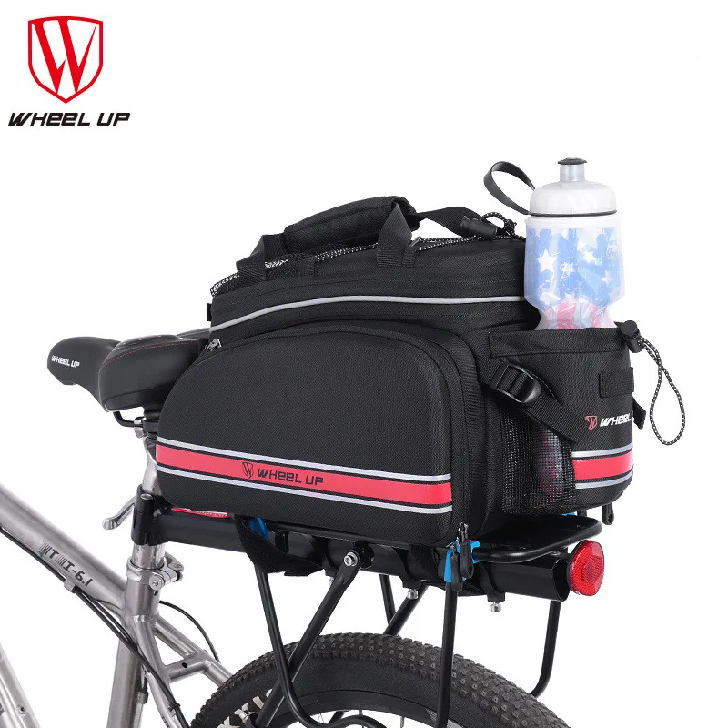 

Bicycle 25L large capacity luggage long-distance cycling MTB road tail bracket bag multi-function portable folding bag 2 colors