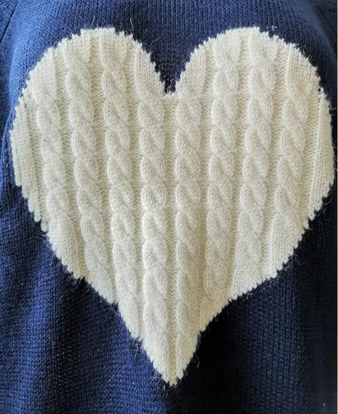 Модный осенний Женский пуловер с круглым вырезом, свитера, уличная одежда с красным сердцем, вязаный зимний свитер для женщин, большие размеры