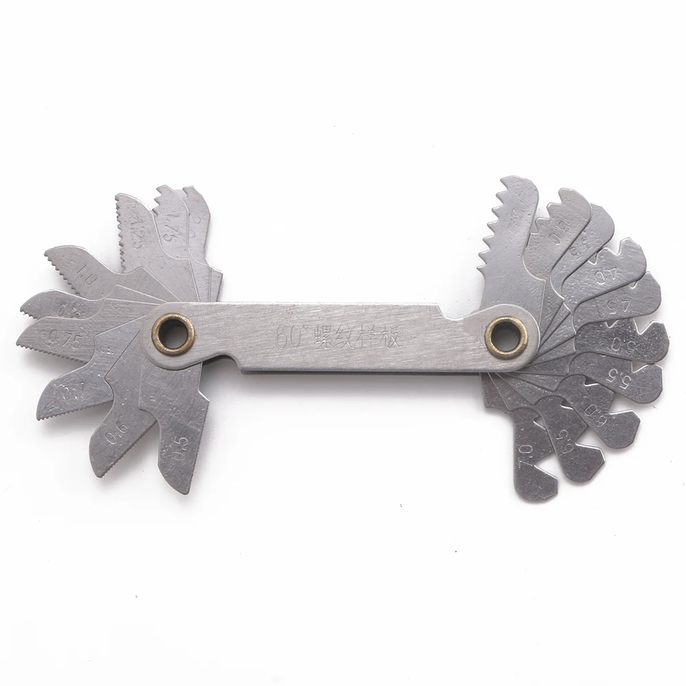 Foldable Screw Pitch Gauge Metric 60 Degree Thread Measuring Gagein
