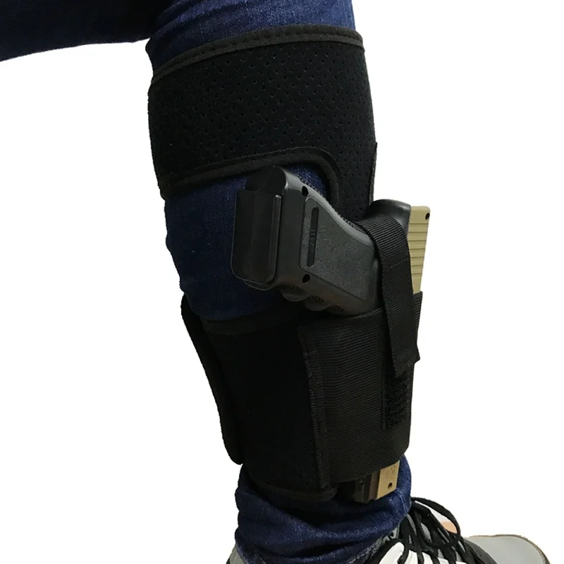 Outdoor Tactical Gear Padded Concealed Ankle Holster Strap Belt Ankle