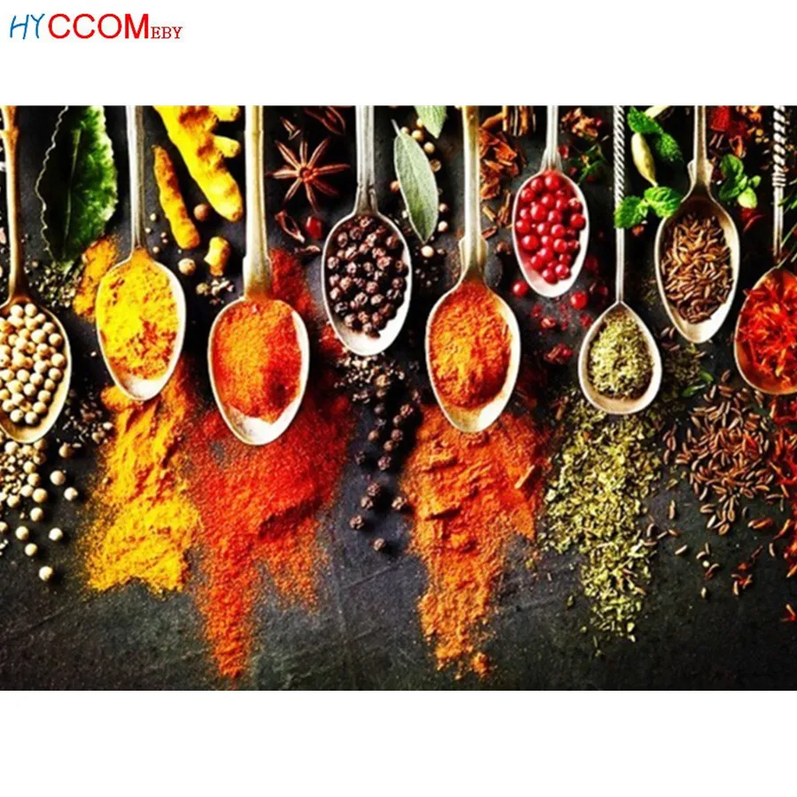 

5D DIY Diamond Painting Kitchen Full Square Diamond Embroidery Cartoon Home Decoration Mosaic Picture Of Rhinestones
