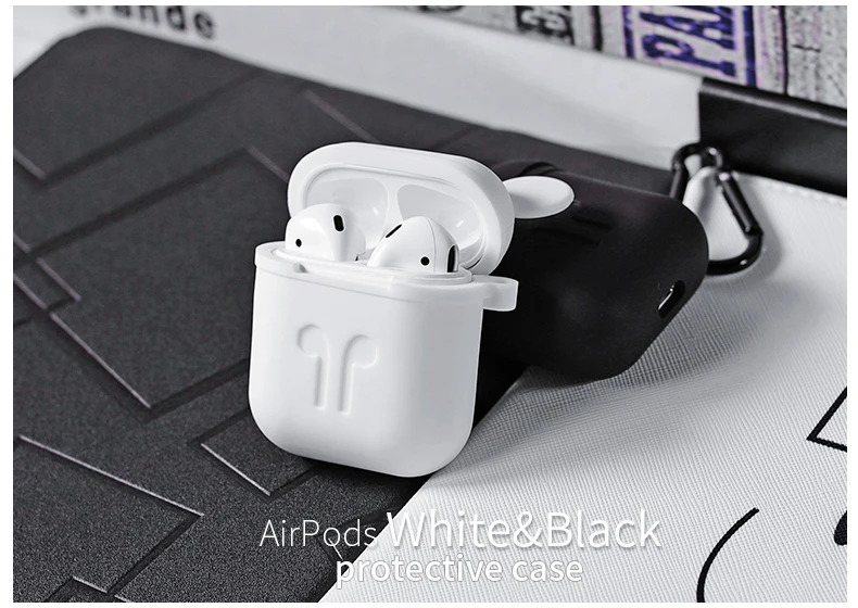 Чехол для AirPods, милый мультяшный защитный чехол, чехол для гарнитура для AirPods, чехол для Air pods, аксессуары, чехол для наушников