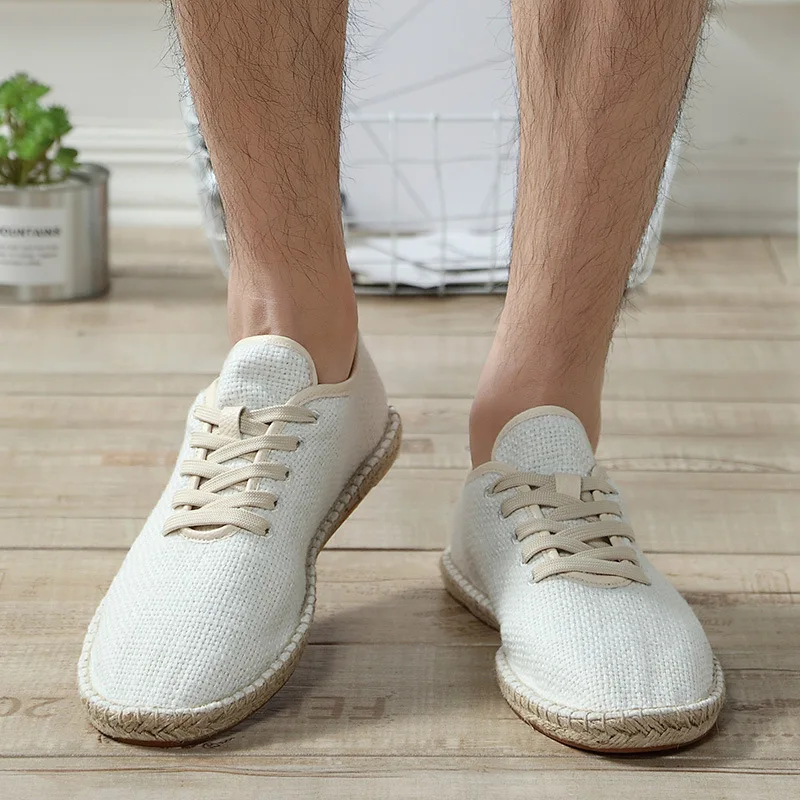 JINBEILEE Men's Canvas Walking Shoes Sweat-absorbent Breathable Fashion Men's One-legged Lazy Espadrilles Sneakers Men JINBEILEE Men's Canvas Walking Shoes Sweat-absorbent Breathable Fashion Men's One-legged Lazy Espadrilles Sneakers Men