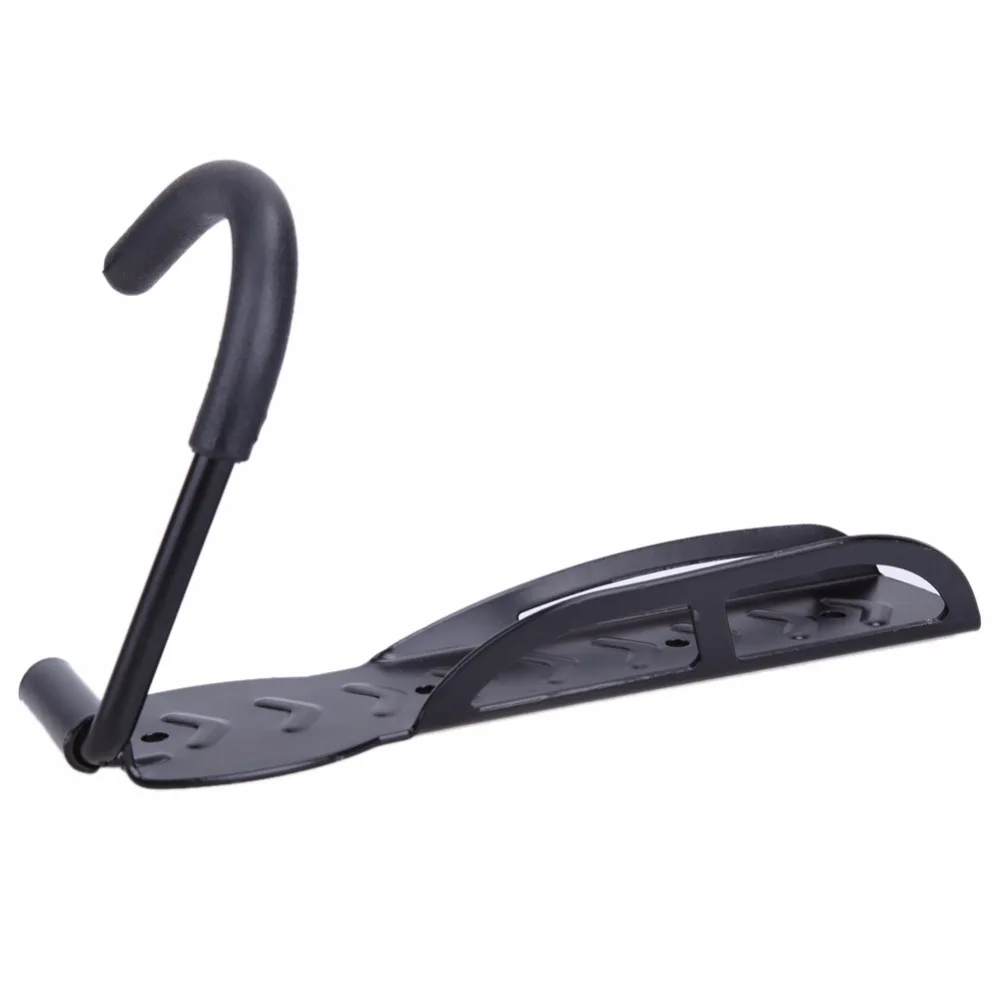 Bicycle Wall Mount Hanger Black Bicycle Accessories Mountain Bike Storage Wall Mounted Rack Stands Steel Hanger Hook