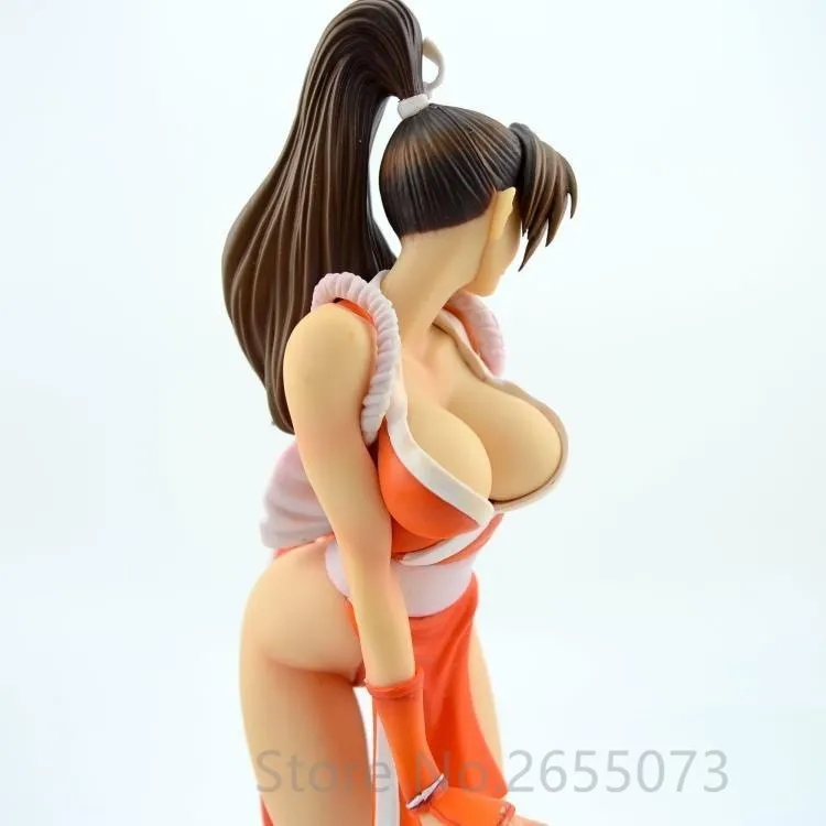 26 см аркадная игра SNK Король бойцов XIII KOF Аниме Mai Shiranui Smile Ver. ПВХ фигурка Коллекция Модель игрушки