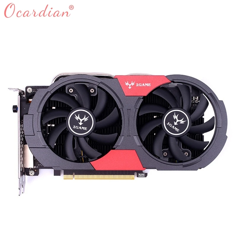 

Computer Accessories iGame GTX 1050 Ti GPU 4GB GDDR5 128bit Gaming Video Cards Graphics Card
