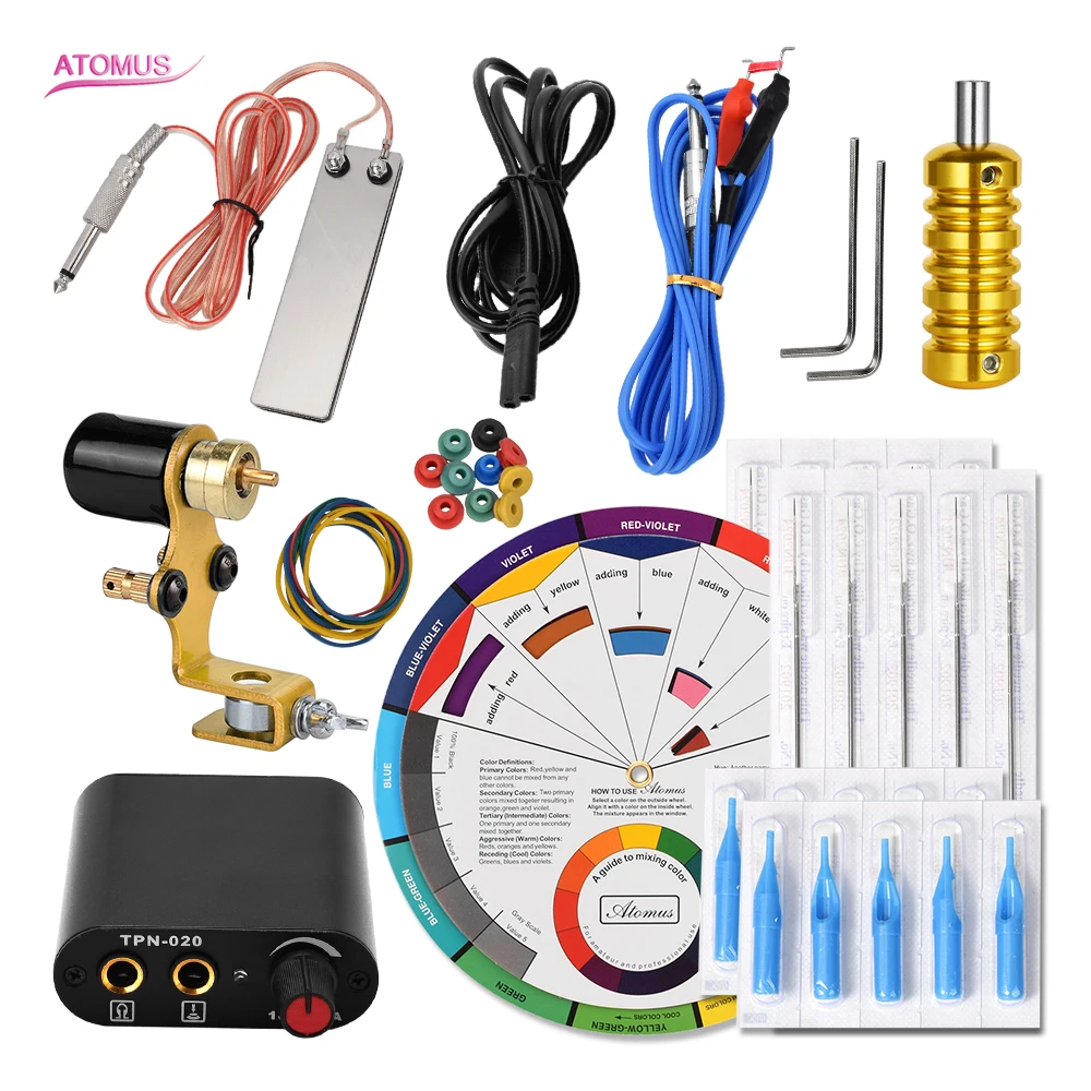 

Tattoo Machine Complet Professionnelle Professional Tattos Permanent Makeup Set Quit De Tatuajes Professional Tattoo Machine Kit