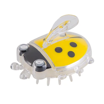 

Baby Hairbrush Plastic Dual Use Insect Soft Safety Massage Comb Hair Comb Bath Brush for Infant Newborn Baby