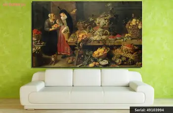 

Snyders Frans Still life Classical oil Painting Drawing art Spray Unframed Canvas scarf wax picture landscape kitchen49103994