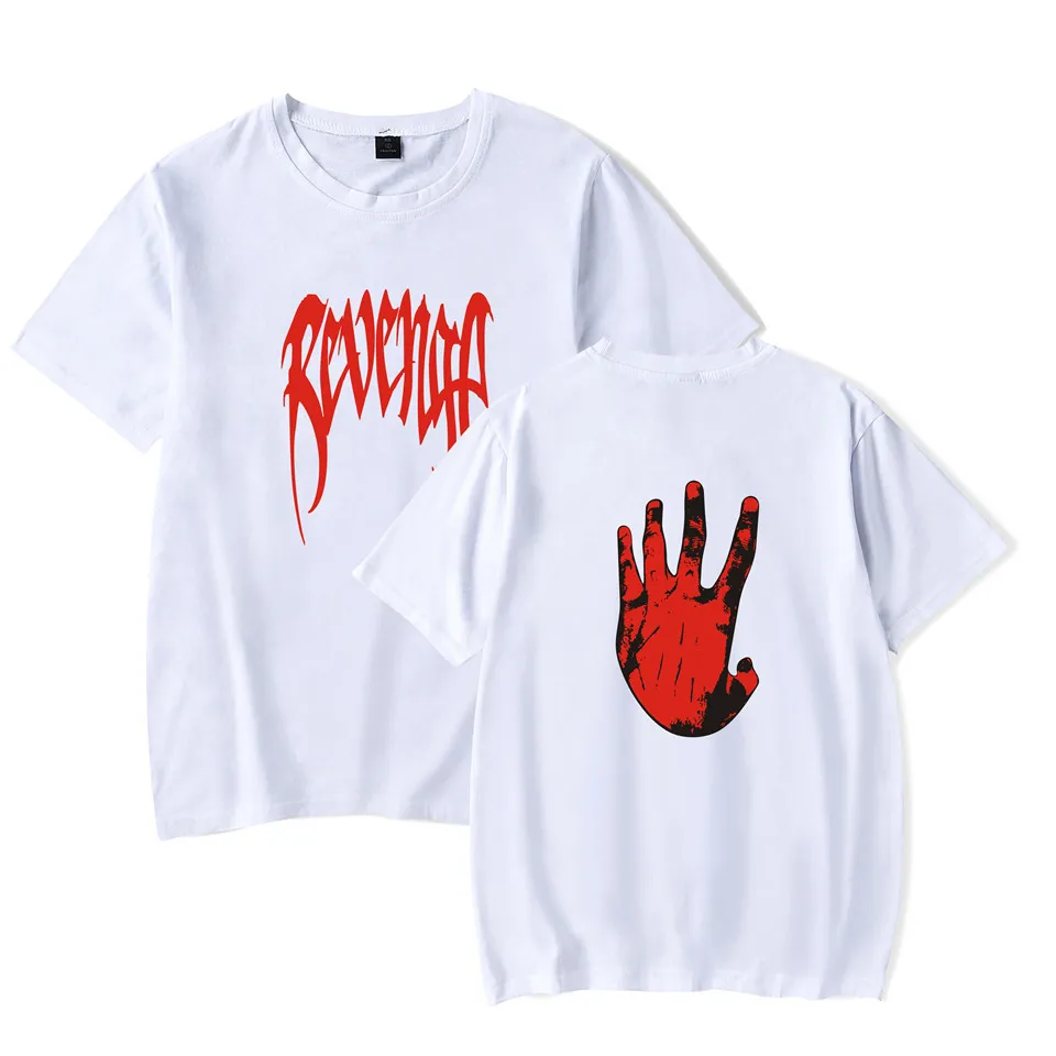 

2019 Hip-Hop Rap XXXTentacion T-shirt Short-sleeved Summer Cotton T-shirt O-neck Men/women Universal Fashion Loose Clothing