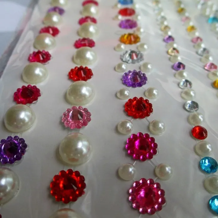 Aliexpress.com : Buy 8 Sheets Colorful Sunflower Gem Strip ...