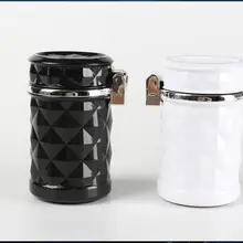 Синий светодиодный светильник, автомобильная пепельница, огнеупорный материал, легкая чистка, автомобильная пепельница, банка для LADA Sedan Largus Kalina Granta Vesta X-Ray XRay