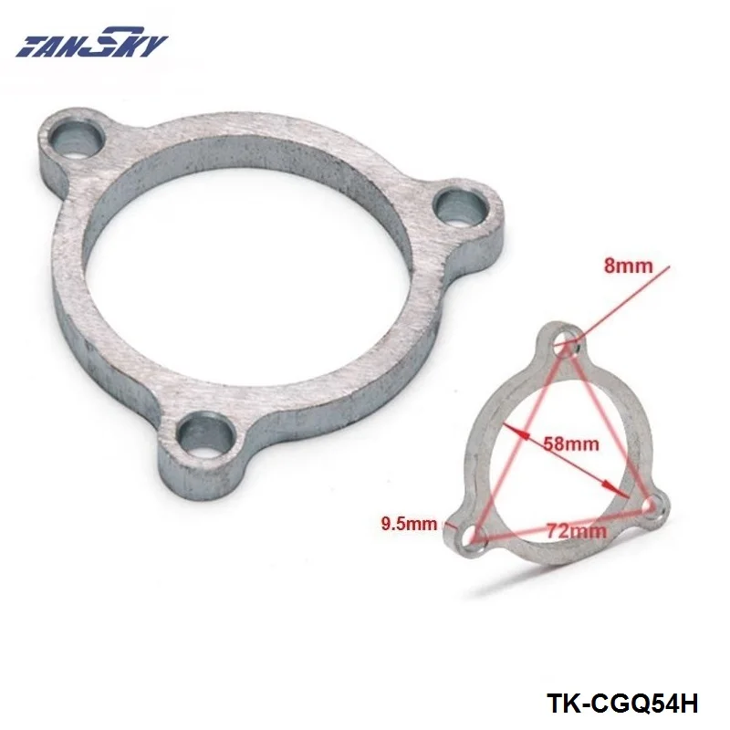 

Performance 2.5" T3 3-Bolt Flange Turbo Exhaust Downpipe Flange TK-CGQ54H