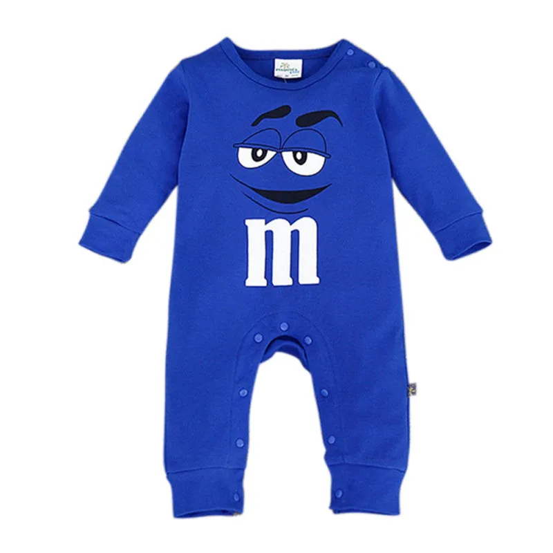 Комбинезон для младенцев и новорожденных; комбинезон для младенцев мальчиков девочек; комплекты одежды - Цвет: Синий