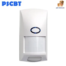 PSCBT 433 МГц PIR Датчик инфракрасный датчик анти ПЭТ беспроводной PIR датчик движения для GSM wifi охранная сигнализация
