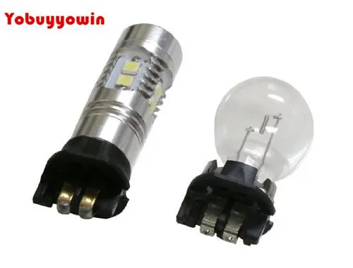 

2Pcs White PW24W Canbus Error Free Projector LED Bulbs DRL Daytime Lights For BMW F30 3 Series