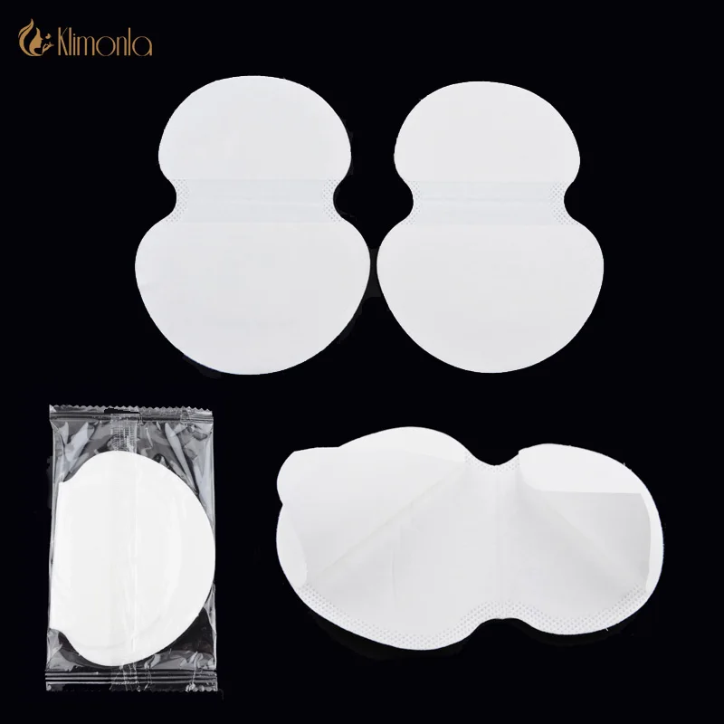 

100Pcs ( 50pairs ) Armpit Sweat Pads White Summer Disposable Underarm Absorbing Anti Perspiration Deodorant Unisex for Clothing