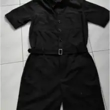 S-6XL! Горячая новинка, мужская одежда больших размеров, летний модный комбинезон, Свободный комбинезон, комплект с короткими рукавами, костюмы певицы