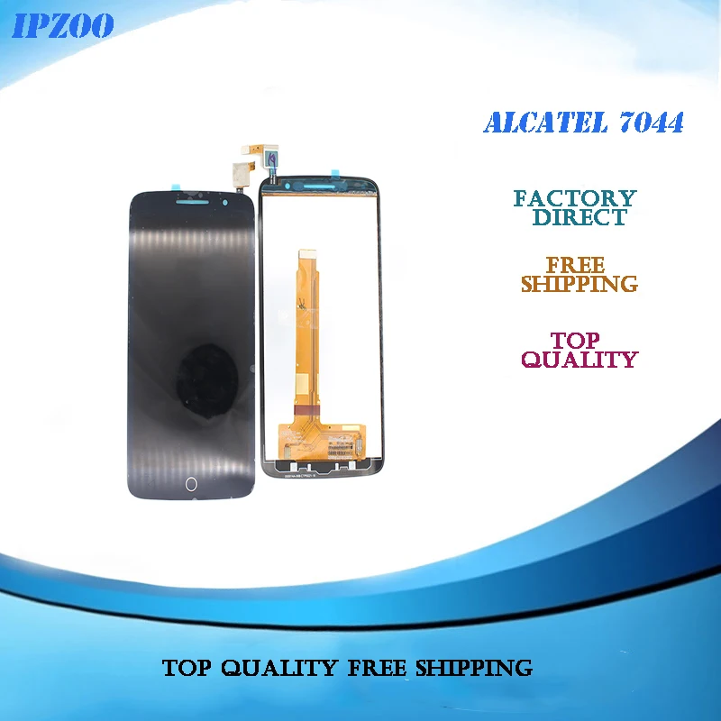 Lcd for Alcatel 7044X lcd One Touch Pop 2 Premium 7044x OT7044 7044Y 7044K 7044 ЖК дисплей Дисплей с Сенсорный