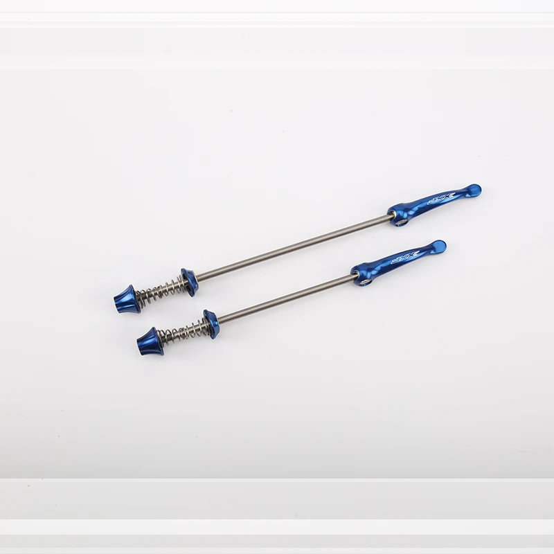 Titanium Alloy Mountain Bicycle Skewers, Quick Release, Front Rear, QR, Lever Set, Hub Parts, Qt04, 1Pair, New