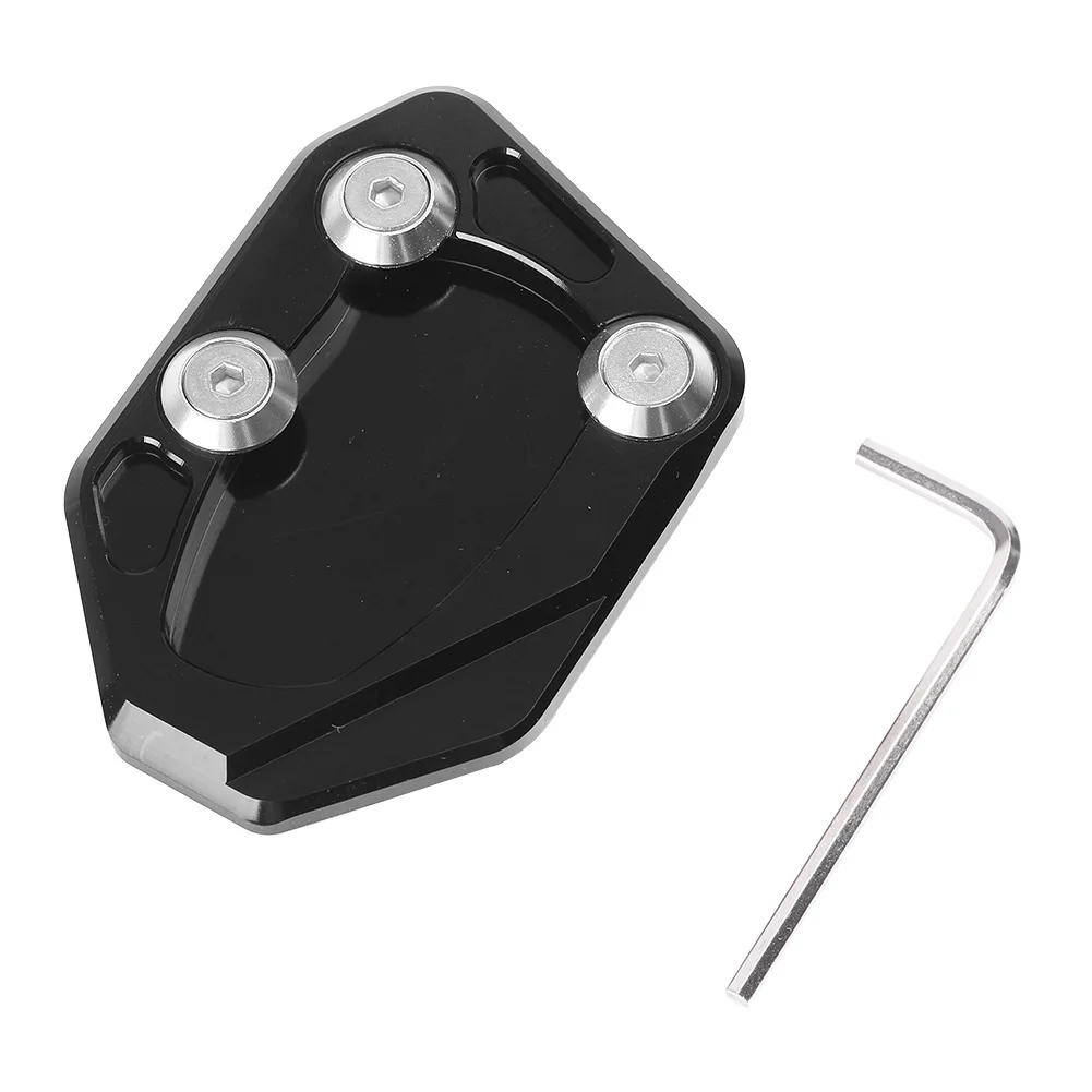 CNC Motorcycle Side Stand Kickstand Enlarge Plate Pad Base for LIFAN KPR150 KPR 150 Aluminum Alloy Motorbike Spare Parts Accessories