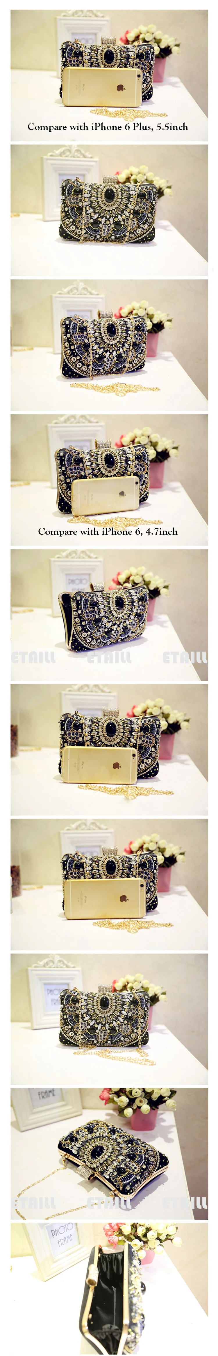 evening bags top quality gold clutch bag elegant