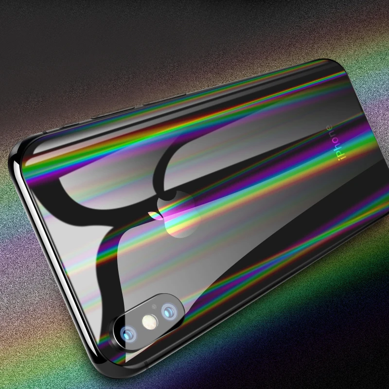 Алмазная незаметная прозрачная пленка Aurora для iPhone 11 Pro MAX XS XR 8 7 Plus SAMSUNG S10 S9 + Note Xiaomi