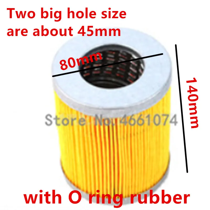 

the fuel filter element C0814 JX0814, the big hole+small hole / big hole+big hole, for forklift Shenniu 254 tractor engine parts
