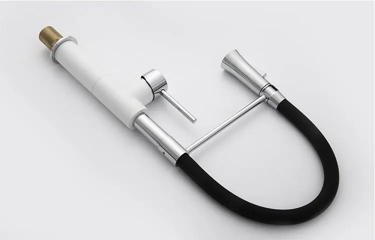 Европейский стиль кухонный кран гальванический пружинный раковина кран Горячая и холодная вода выдвижной кран восстановление древних