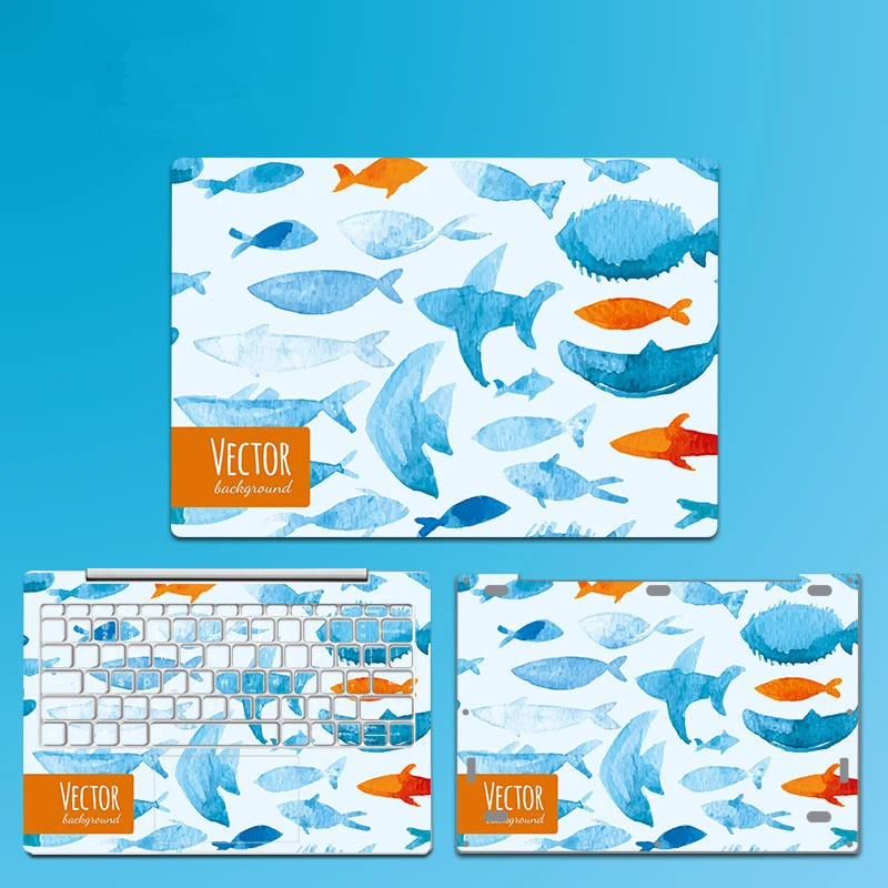 Цветная стильная наклейка для ноутбука Xiao mi notebook mi Air 12,5 13,3 Pro 15,6 дюймов наклейка на весь корпус виниловая кожа для ноутбука Xiao mi