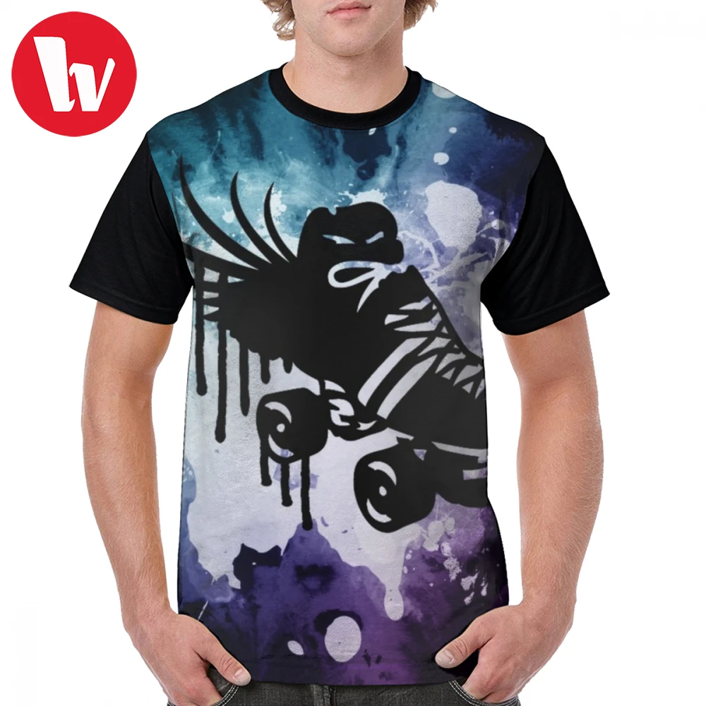 

Skate T Shirt Skate Galaxy - Roller Derby T-Shirt Short Sleeves Man Graphic Tee Shirt Awesome Print 5x Summer 100 Polyester Tshirt