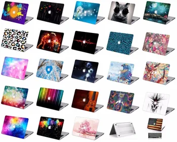 

Print Pattern Protective Hard Shell Case Keyboard Cover Skin Set For Fit 11 12 13 15 16" Apple Macbook Air Pro Retina Touch Bar