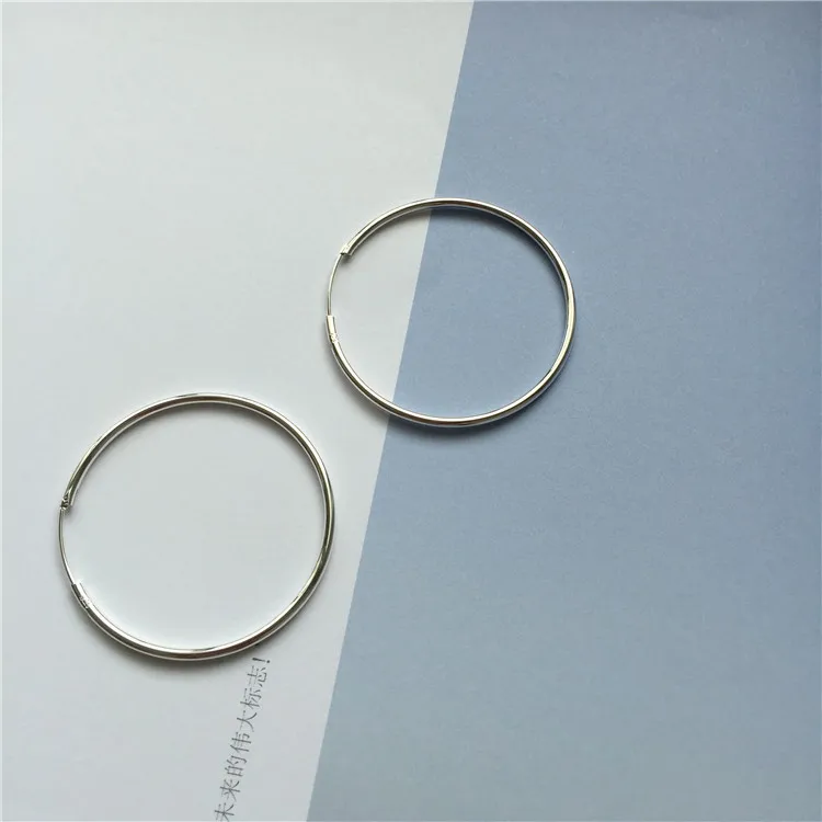 

Fashion big hoop earrings for women accessories brinco, silver color circle earrings hoops best friends gifts jewelry joyeria