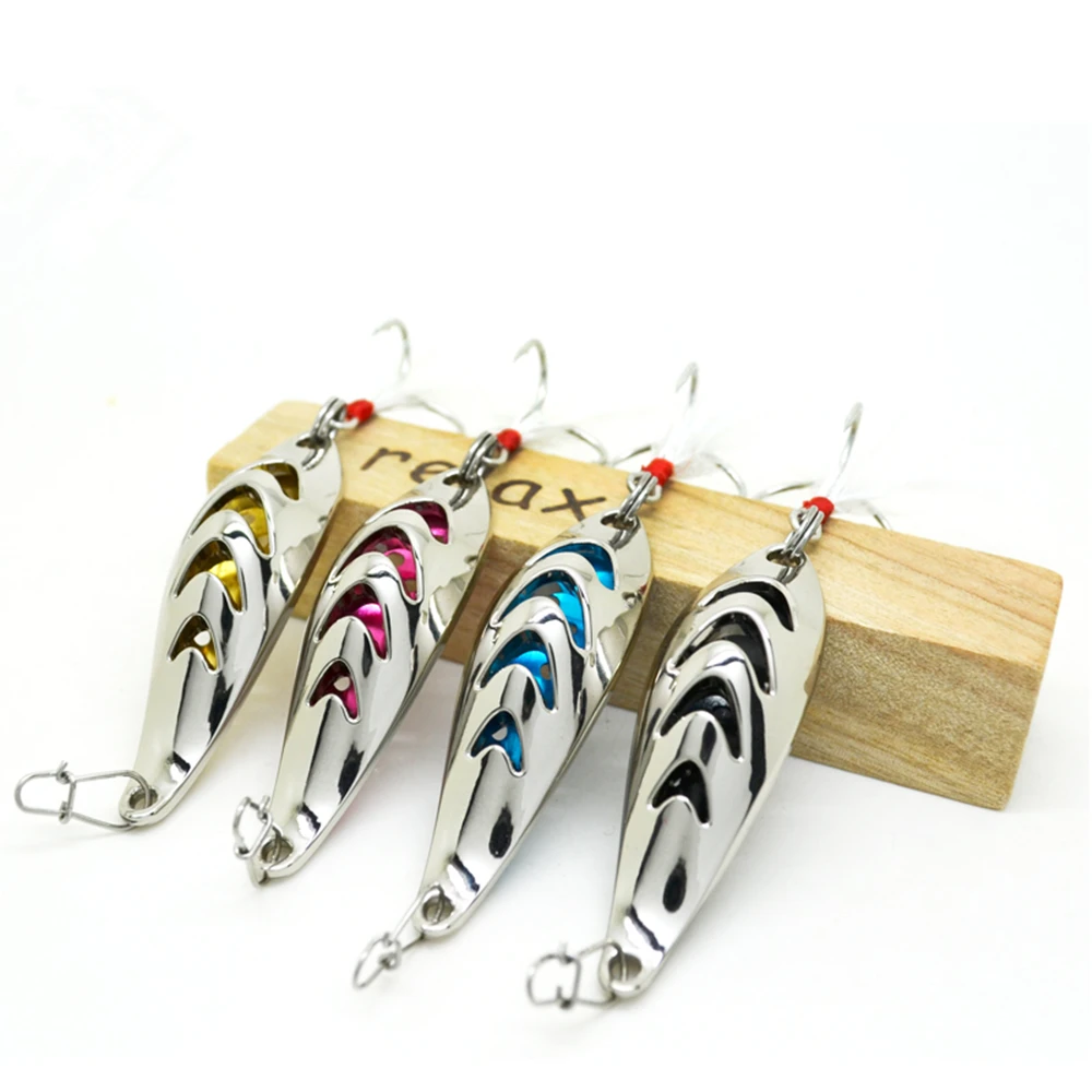 Le Fish 10g/5.2cm Spoon Fishing lure Metal Fishing Spinner Tools Fishing Bait Fishing Tack With